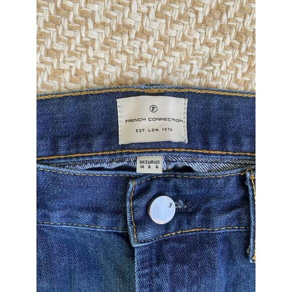 French connection Woman’s denin boy fit medium high 6 - Picture 4 of 9